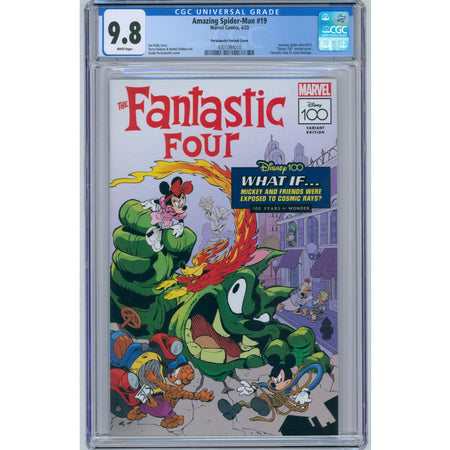 Amazing Spider-Man: #19 [CGC 9.8 Perissinotto Disney100 Cvr F] 2023