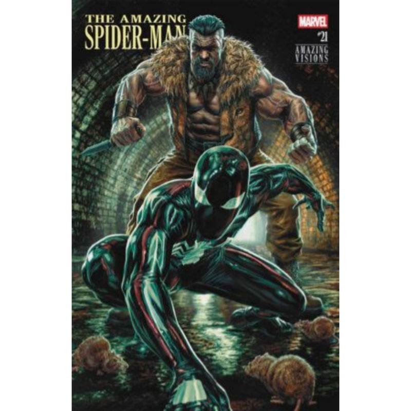 Amazing Spider-Man: #21 [Lee Bermejo Amazing Visions CVR B] 2025 Comics Marvel Comics