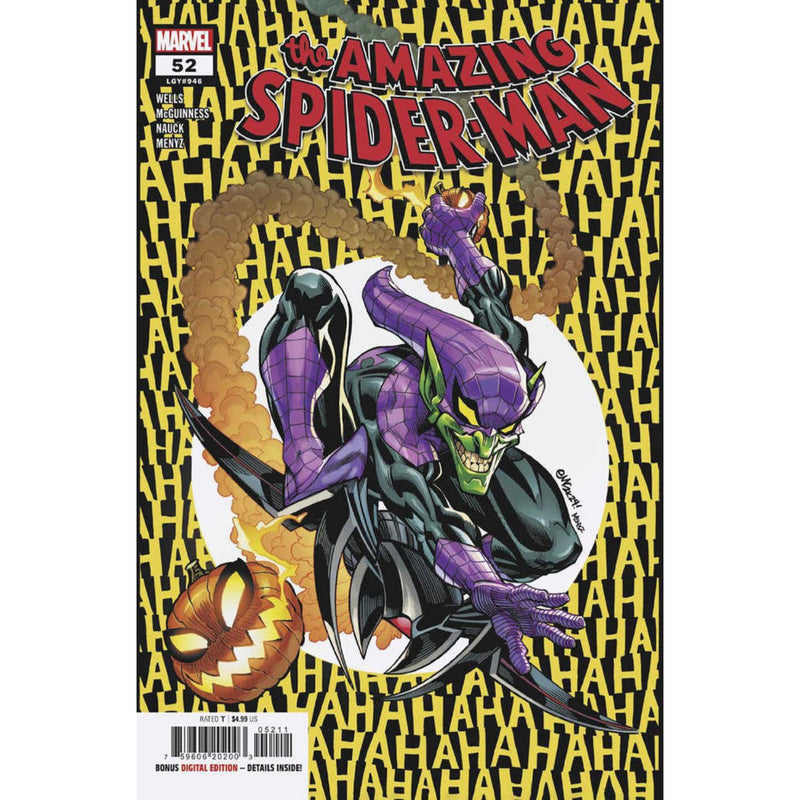 Amazing Spider-Man: #52 [Ed McGuinness CVR A] 2022 Comics Marvel Comics