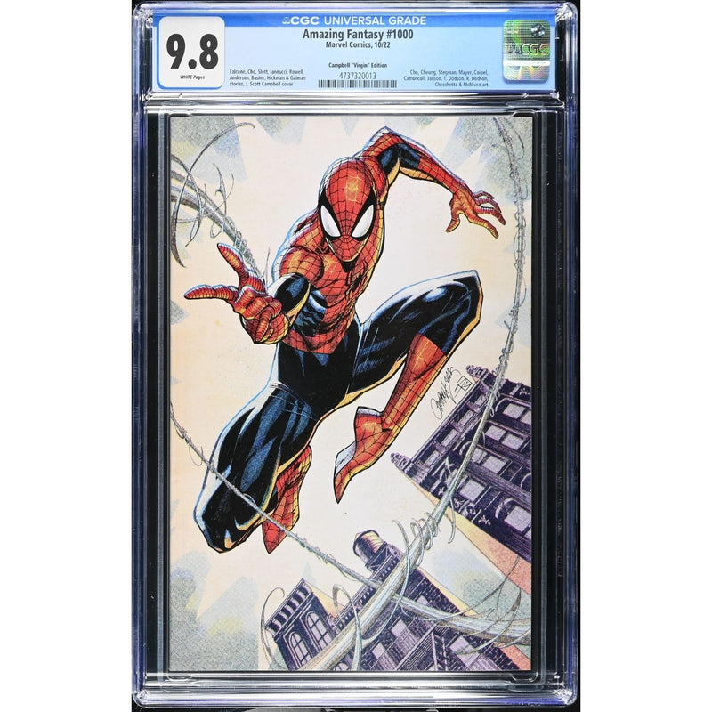 Amazing Fantasy: #1000 [J Scott Campbell Virgin CVR  D - 1:100] 2022