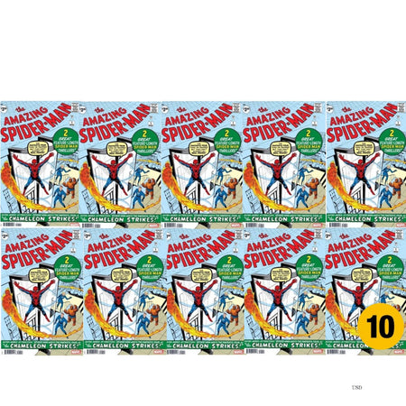 Amazing Spider-Man #1 [Jack Kirby x10 Facsimile Edition] 2022 Comics Marvel Comics