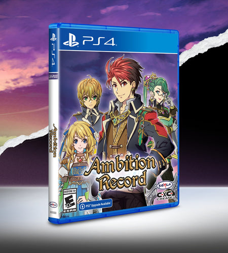 Ambition Record - Limited Run Games #525 [PlayStation 4] PlayStation 4 Video Game Limited Run Games   