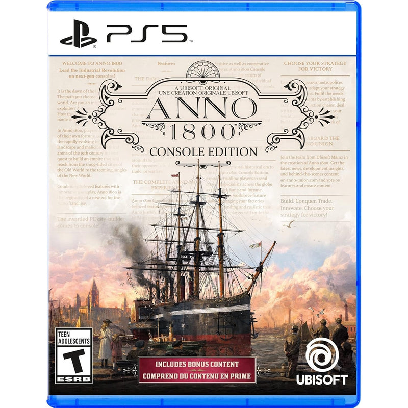Anno 1800 [PlayStation 5] PlayStation 5 Video Game Ubisoft