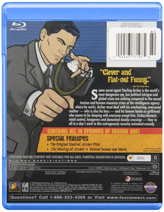 Archer: Season 1 [Blu-Ray] Blu-Ray Box Set / Series Warner Brothers   