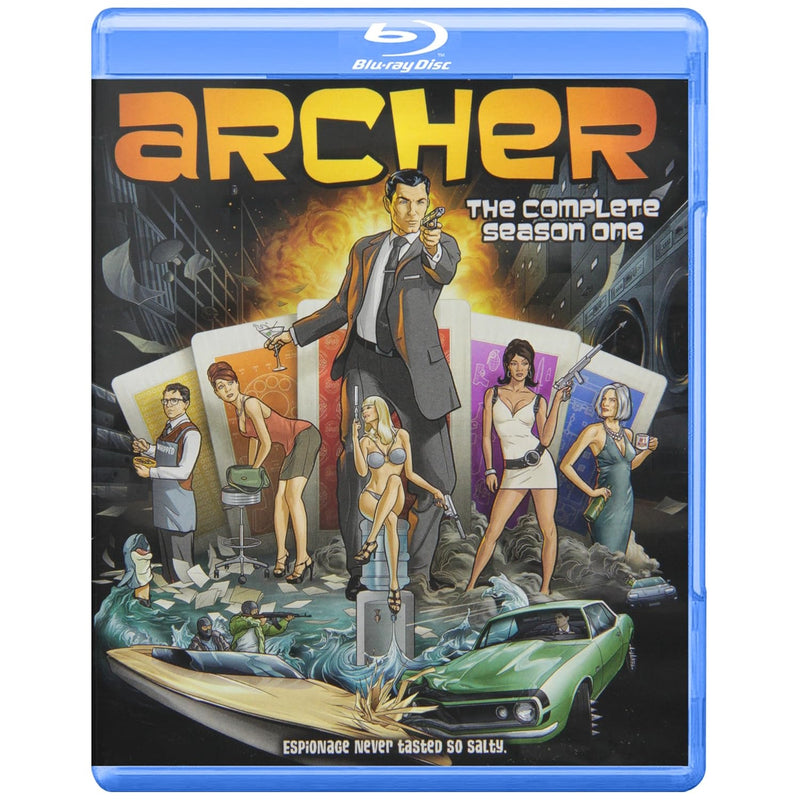 Archer: Season 1 [Blu-Ray] Blu-Ray Box Set / Series Warner Brothers   