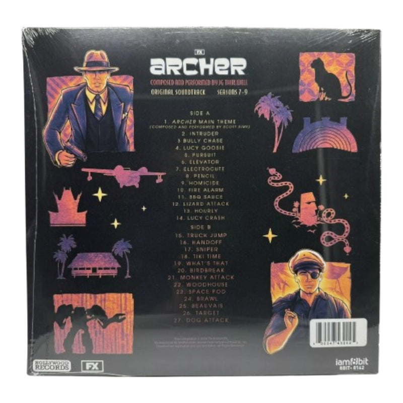 Archer: Seasons 7 - 9 Vinyl Soundtrack [Audio Vinyl] Music (Vinyl) iam8bit   