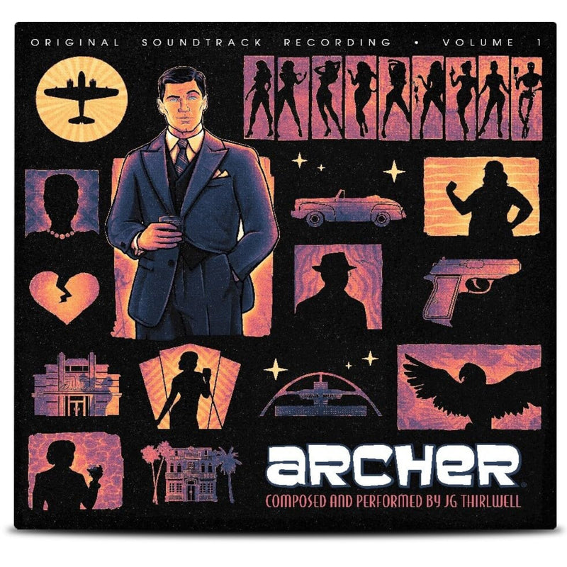 Archer: Seasons 7 - 9 Vinyl Soundtrack [Audio Vinyl] Music (Vinyl) iam8bit   