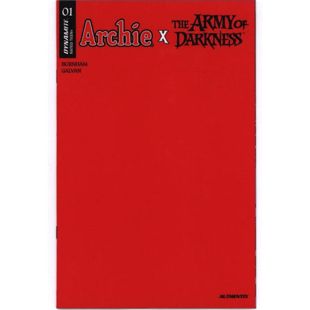 Archie X Army Of Darkness: #1 [Red Blank CVR O] 2026