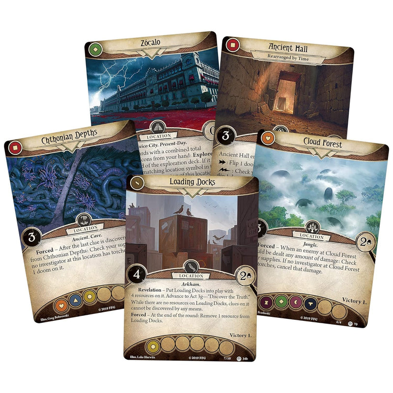 Arkham Horror: Return To The Forgotten Age [Board Games, 1-2 Players] Board Game Fantasy Flight Games   
