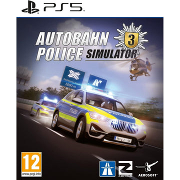 Autobahn Police Simulator 3 [PlayStation 5] PlayStation 5 Video Game Aerosoft   