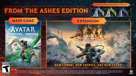 Avatar: Frontiers of Pandora From the Ashes Edition [PlayStation 5] PlayStation 5 Video Game Ubisoft