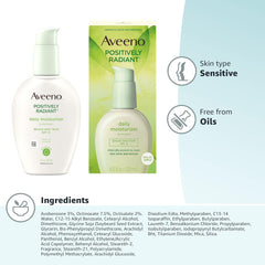 Aveeno: Positively Radiant Daily Moisturizing SPF 15 - 120mL 2-Pack [Beauty] Health Care Aveeno   