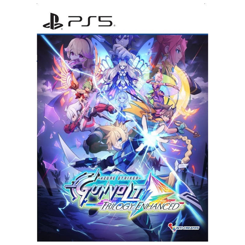 Azure Striker Gunvolt Trilogy: Enhanced 10th Anniversary Complete Box - Limited Edition [PlayStation 5] PlayStation 5 Video Game Inti Creates