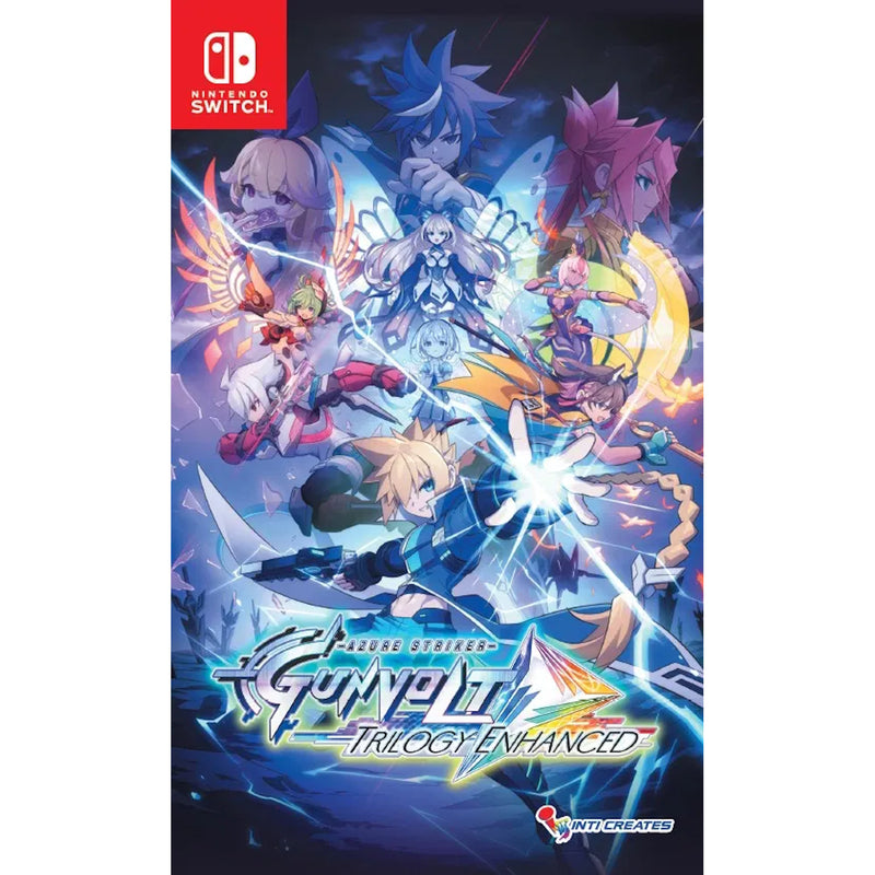 Azure Striker Gunvolt Trilogy Enhanced [Nintendo Switch] Nintendo Switch Video Game Inti Creates