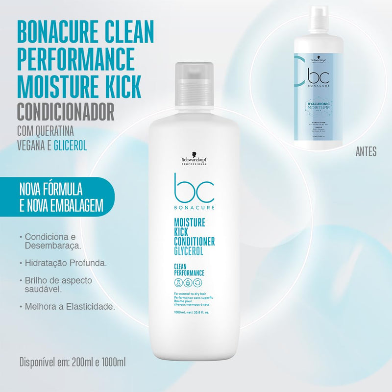 BC Bonacure Moisture Kick Conditioner 1 L (33.8 fl oz) Conditioner BC Bonacure