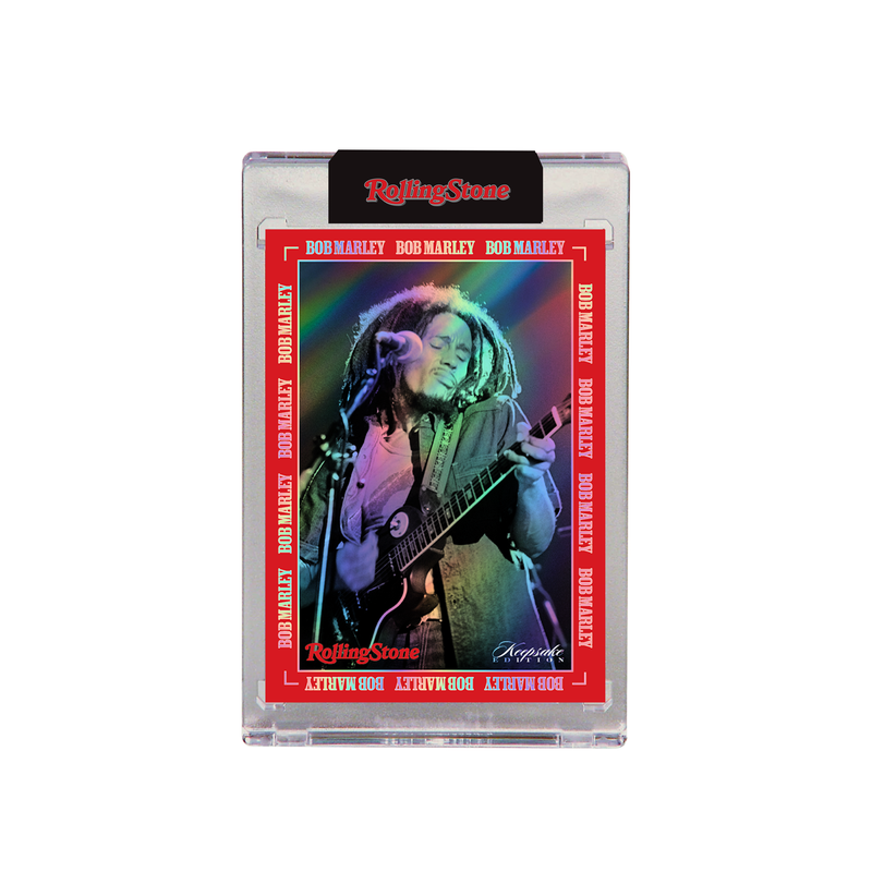 Keepsake: Rolling Stone Bob Marley Collectible Card Hobby Box - 1 Card Trading Cards Keepsake