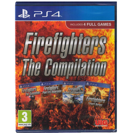 Firefighters: The Compilation - 4 Games in One [PlayStation 4] PlayStation 4 Video Game UIG Entertainment   