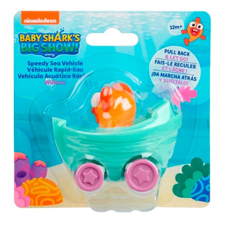 Baby Shark Big Show!: Speedy Sea Vehicle - William Toys & Games Wow Wee