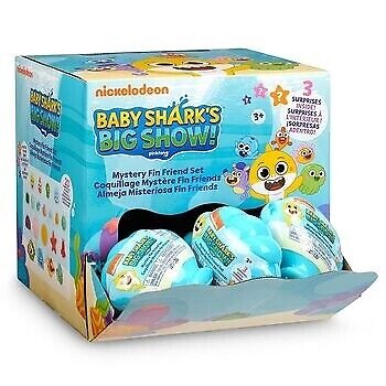 Baby Shark's Big Show!: Mystery Fin Friend Set - 3 Surprises Inside Toys & Games Wow Wee