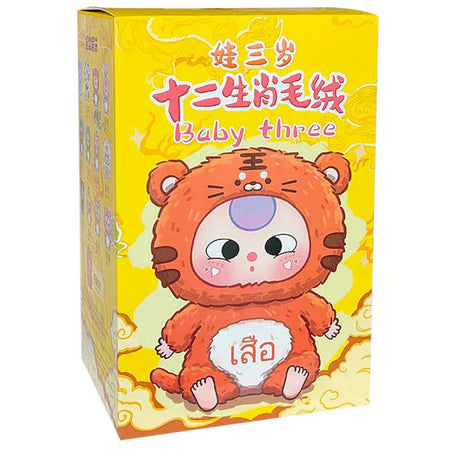 Baby Three: 12 Zodiac Plush Blind Box - 1 Random Figure Toys & Games Big beautiful (Dongguan) Toy Co.