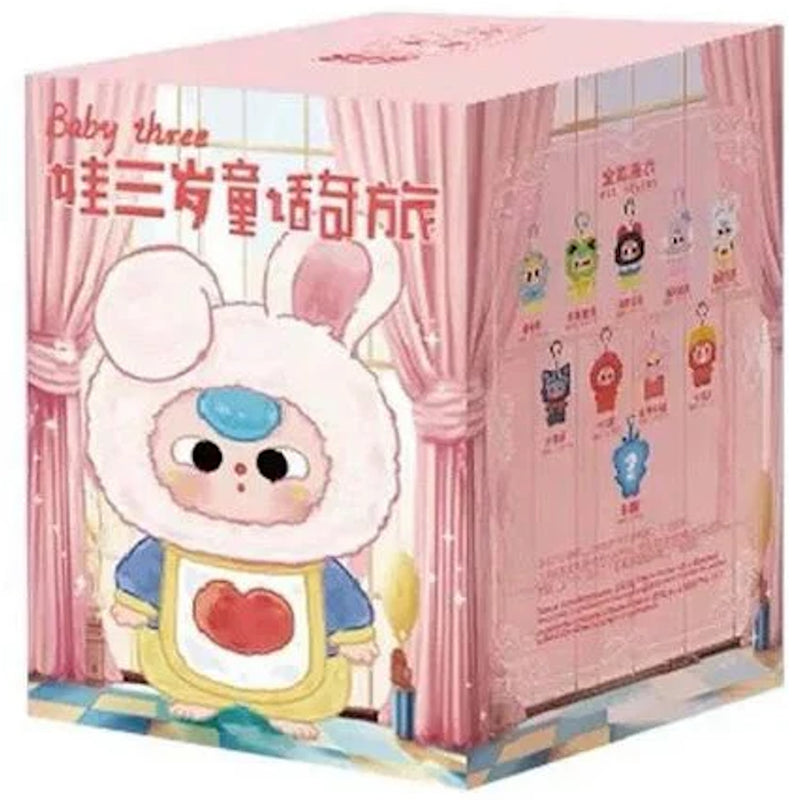 Baby Three: Big Head Baby Plush Blindbox - 1 Random Figure Toys & Games Big beautiful (Dongguan) Toy Co.