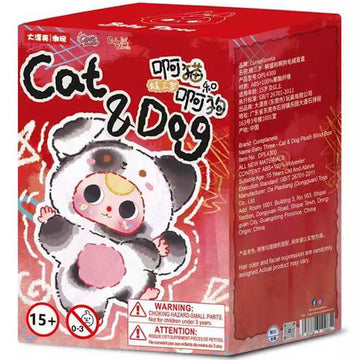 Baby Three: Cat and Dog Plush Blind Box - 1 Random Figure Toys & Games Big beautiful (Dongguan) Toy Co.