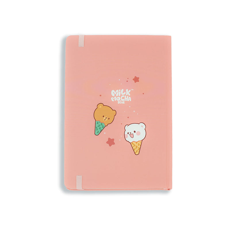 milkmochabear: Ice Cream Dot Grid Notebook Notebooks & Notepads Milkmochabear   