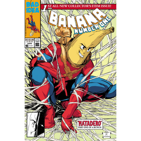 Banana Number One: #1 [Raymond Gay Homage CVR F - 1:20] 2026 Comics Bad Idea