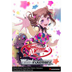 Weiss Schwarz TCG: BanG Dream! 10th Anniversary - 6 Packs Card Game Bushiroad