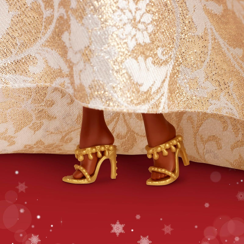 Barbie Signature: 2025 Holiday Barbie - Black Dark Hair Toys & Games Mattel