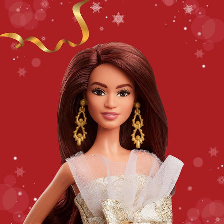 Barbie Signature: 2025 Holiday Barbie Fashion Doll Toys & Games Mattel