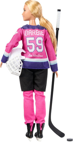 Barbie Tim Hortons x PWHL Doll - Blonde Toys & Games Mattel