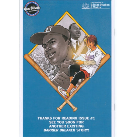 Barrier Breaker: Jackie Robinson [CVR A] 2025 Comics Civics For All Comics Group