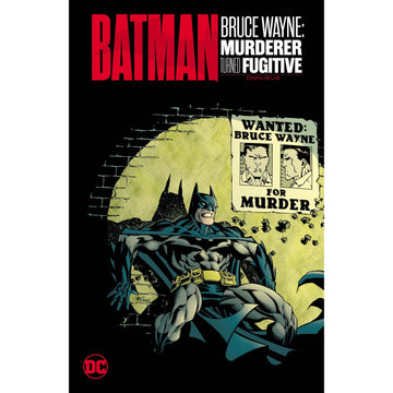 Batman Bruce Wayne Murderer Turned Fugitive: Omnibus HC [Scott McDaniel] 2024 Comics DC Comics