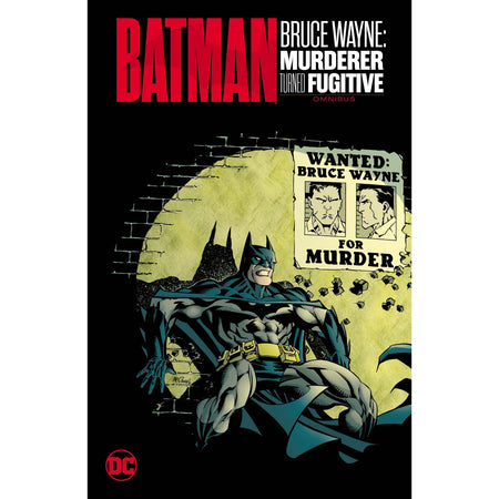 Batman Bruce Wayne Murderer Turned Fugitive: Omnibus HC [Scott McDaniel] 2024 Comics DC Comics