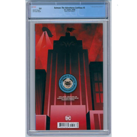 Batman: The Adventures Continue: #3 [CGC 9.8 Jeehyung Lee Frankies.A] 2020 comics DC Comics