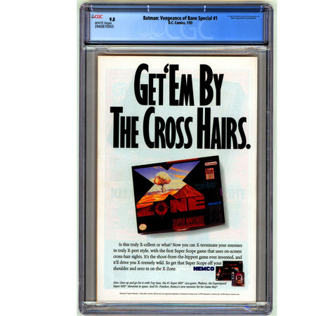 Batman Vengeance Of Bane Special: #1 [Glenn Fabry CGC 9.8] 2011 Comics Marvel Comics