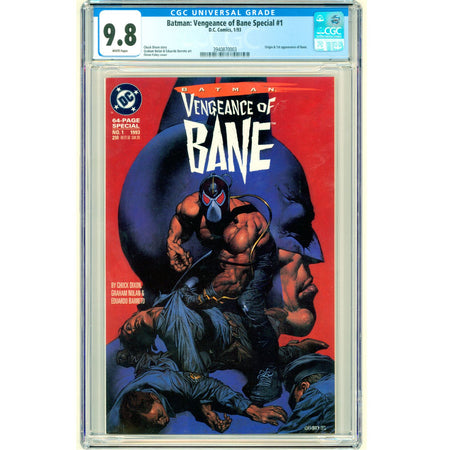 Batman Vengeance Of Bane Special: #1 [Glenn Fabry CGC 9.8] 2011 Comics Marvel Comics