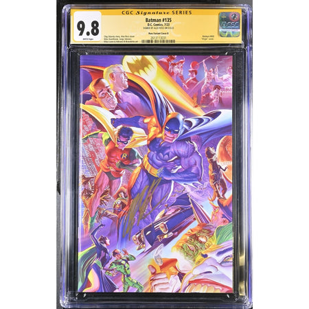 Batman: #135 [Alex Ross CGC 9.8 Signature Series CVR B] 2023 Comics DC Comics