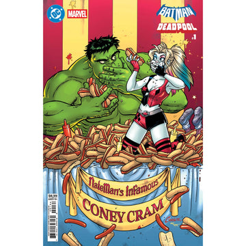 Batman/Deadpool: #1 [Amanda Conner Harley Quinn Hulk CVR F] 2025 Comics DC Comics