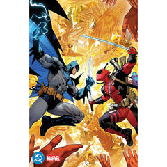 Batman/Deadpool: #1 [Dan Mora Foil Batman Deadpool CVR T] 2025 Comics DC Comics