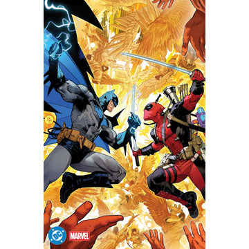 Batman/Deadpool: #1 [Dan Mora Foil Batman Deadpool CVR T] 2025 Comics DC Comics