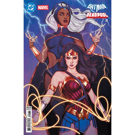 Batman/Deadpool: #1 [Jenny Frison Wonder Woman Storm CVR H] 2025 Comics DC Comics