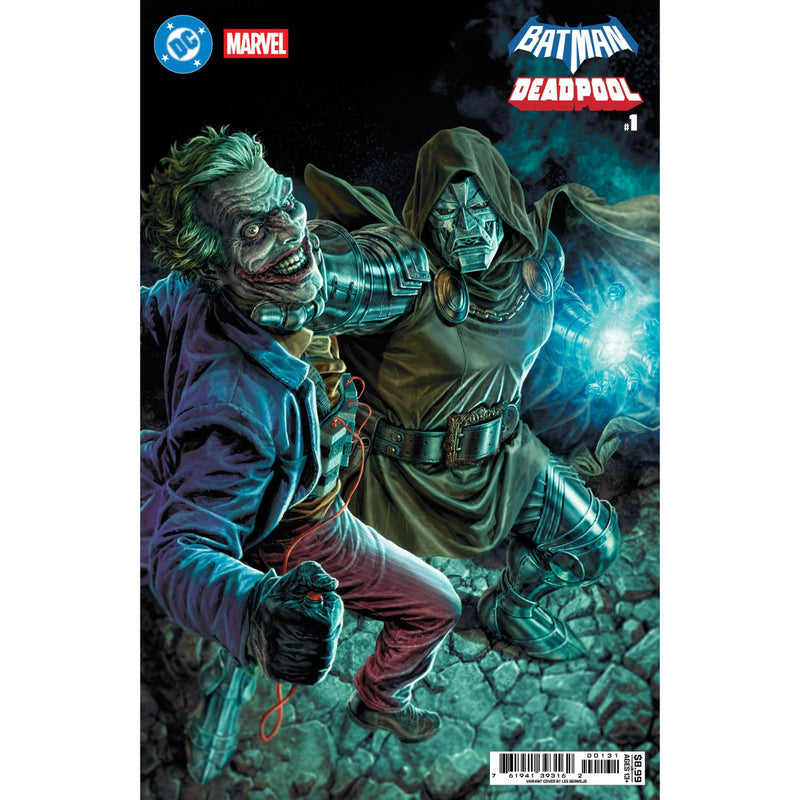 Batman/Deadpool: #1 [Lee Bermejo Joker Dr Doom CVR C] 2025 Comics DC Comics