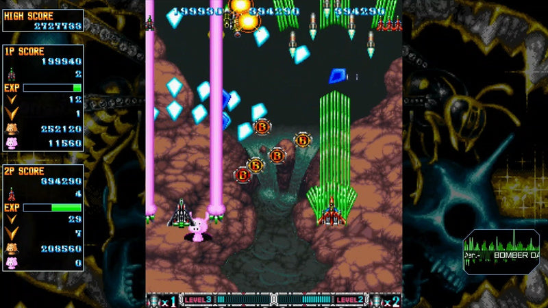 Batsugun Saturn Tribute Boosted [Nintendo Switch] Nintendo Switch Video Game Clear River Games
