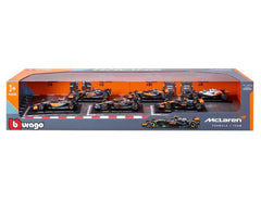 Bburago McLaren Racing Formula 1 - 6 Cars Exclusive Set - 2023 Toys & Games Bburago