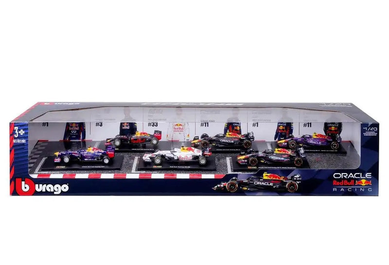 Bburago: Oracle Red Bull Racing Formula 1 - 6 Cars Set Exclusive - 2023 [Toys] Toys & Games Bburago   