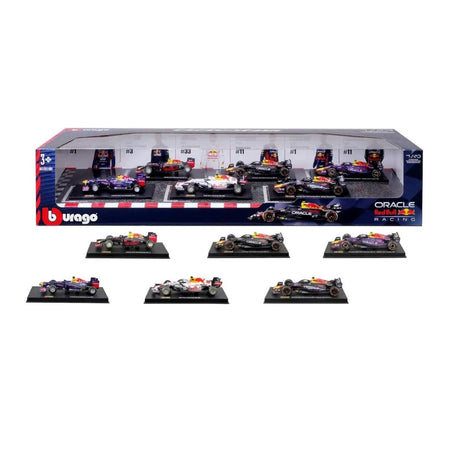 Bburago: Oracle Red Bull Racing Formula 1 - 6 Cars Set Exclusive - 2023 Toys & Games Bburago