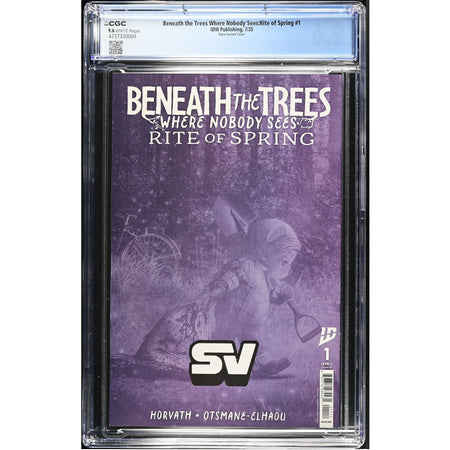 Beneath the Trees Where Nobody Sees Rite of Spring #1 [Ultraraw26 CGC 9.6 Shopville CVR A] 2025 Comics IDW Publishing