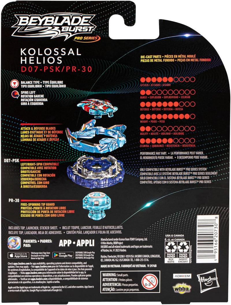 Beyblade Burst: Pro Series Colossal Helios - D07-PSK/PR-30 Toys & Games Hasbro   